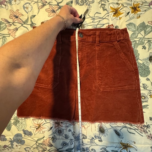NOBO High Rise Rust Skirt large size 11-13 - Picture 5 of 5